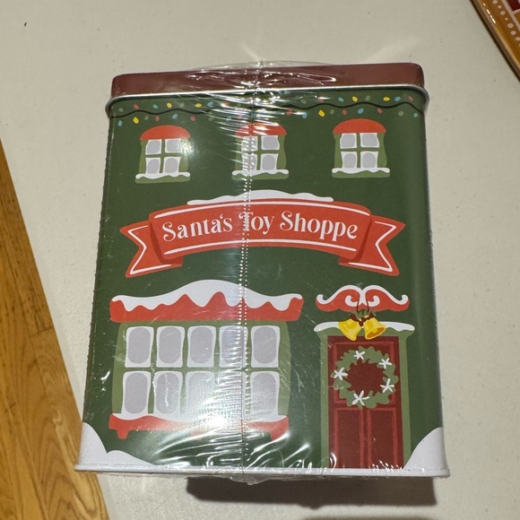 Set of 4 “village” tins-use alone or together- all are BRAND NEW! See pic 4 more - Picture 8 of 16